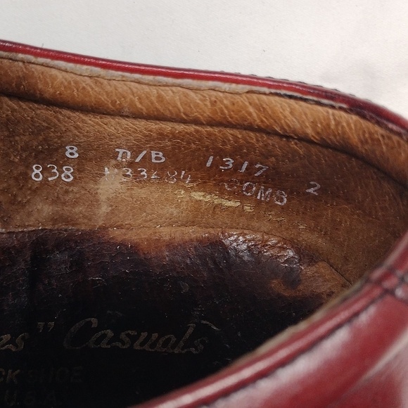 All seasons casual men's dress shoes size 8 - Picture 10 of 12